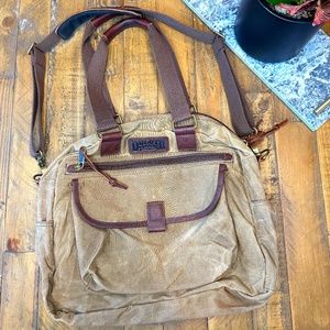 Duluth Trading Co. Oil Cloth Business Tote